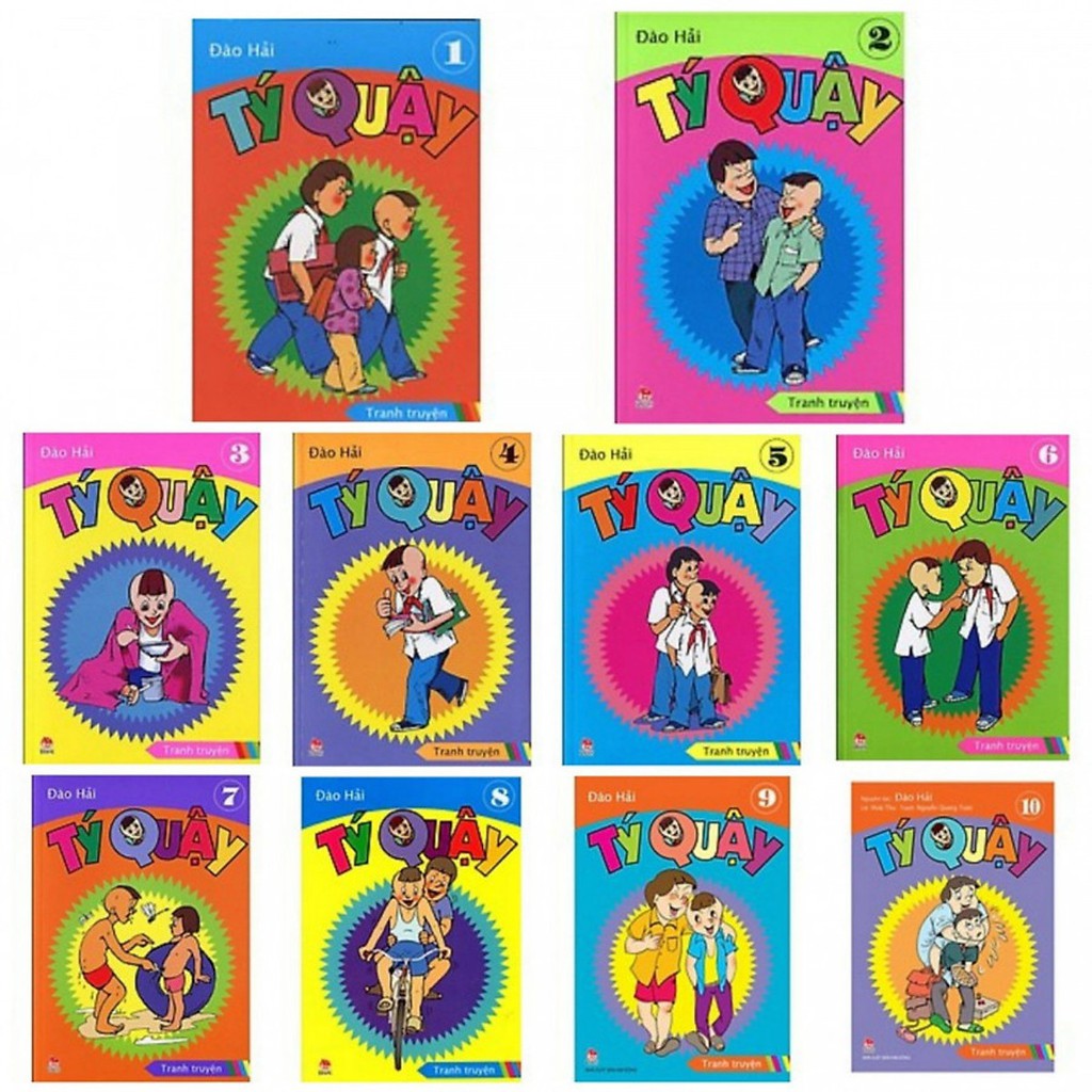 Combo truyện tranh Tý Quậy ( 12 tập )