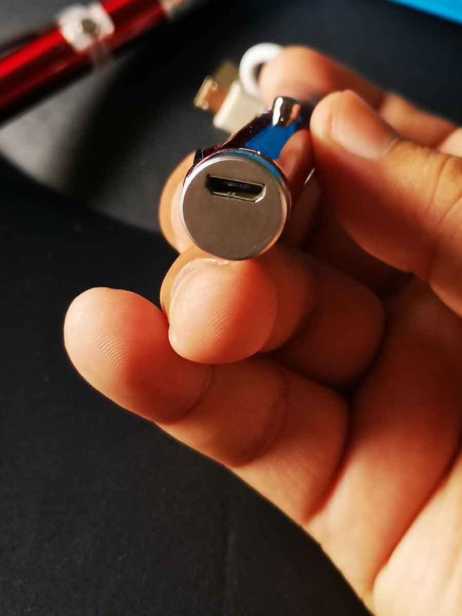 Bút Laze Sạc USB Mini 9cm Tia Đỏ Giá Rẻ