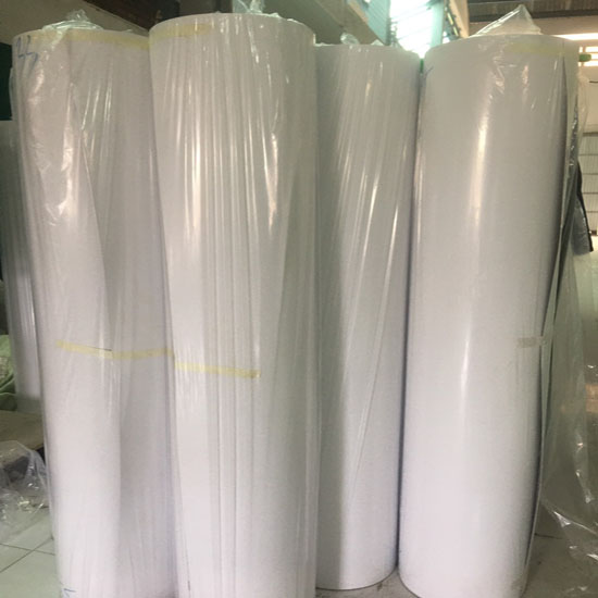 giấy rập cứng màu trắng