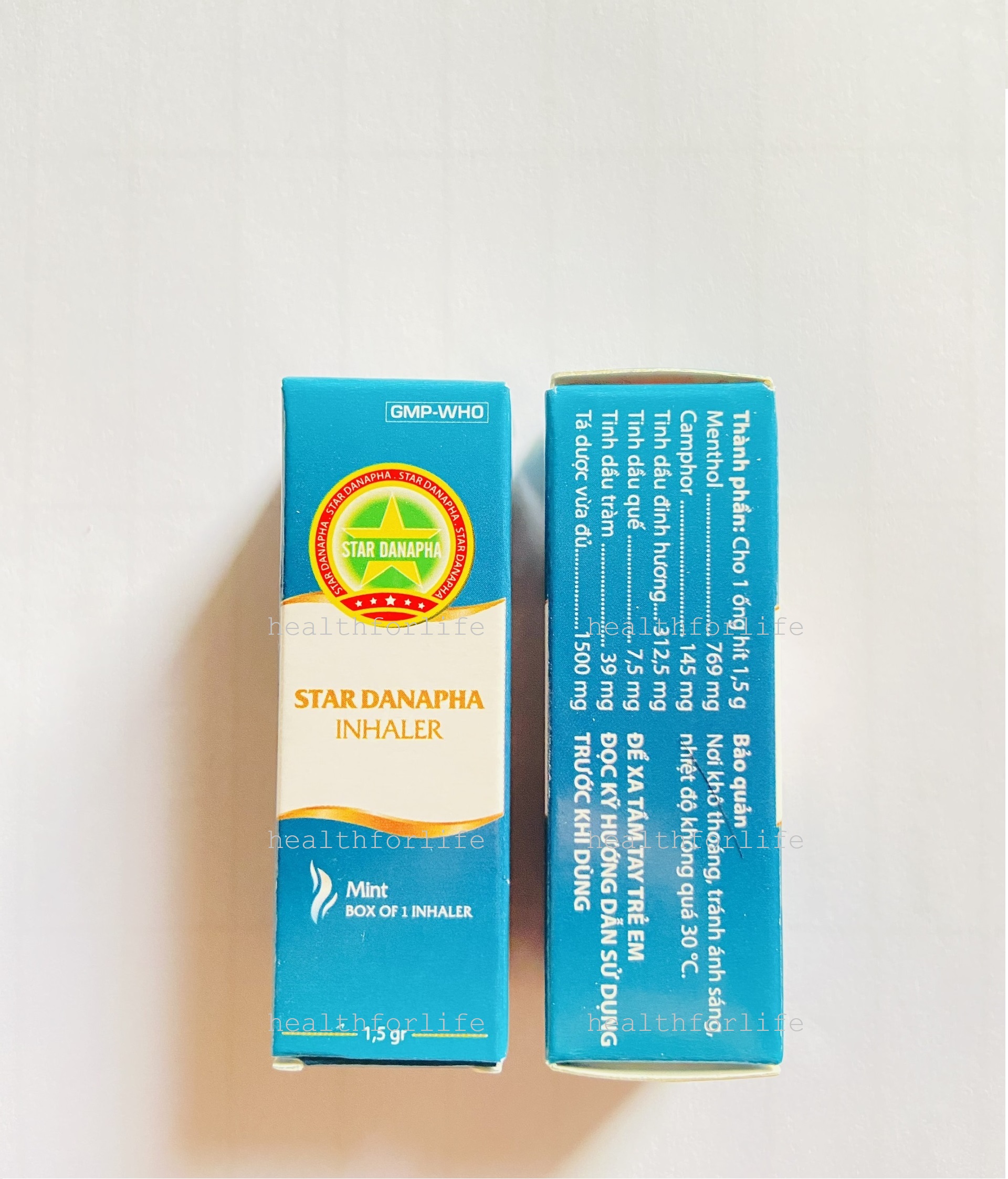 Ống hít thông mũi Cao Sao Vàng