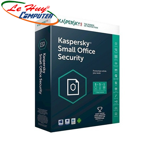 Phần mềm diệt virut Kaspersky Small Office Security (1 SEVER + 5 PC) và (1 SEVER + 10 PC)