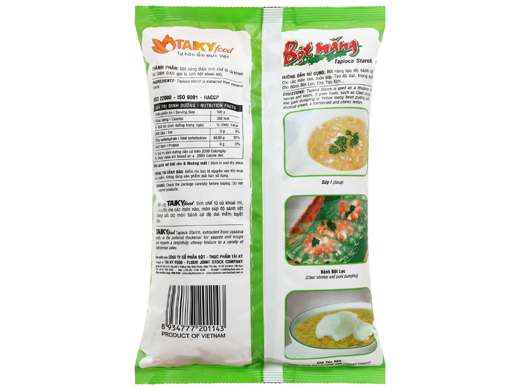 Bột Năng Gói 1kg Tài Ký