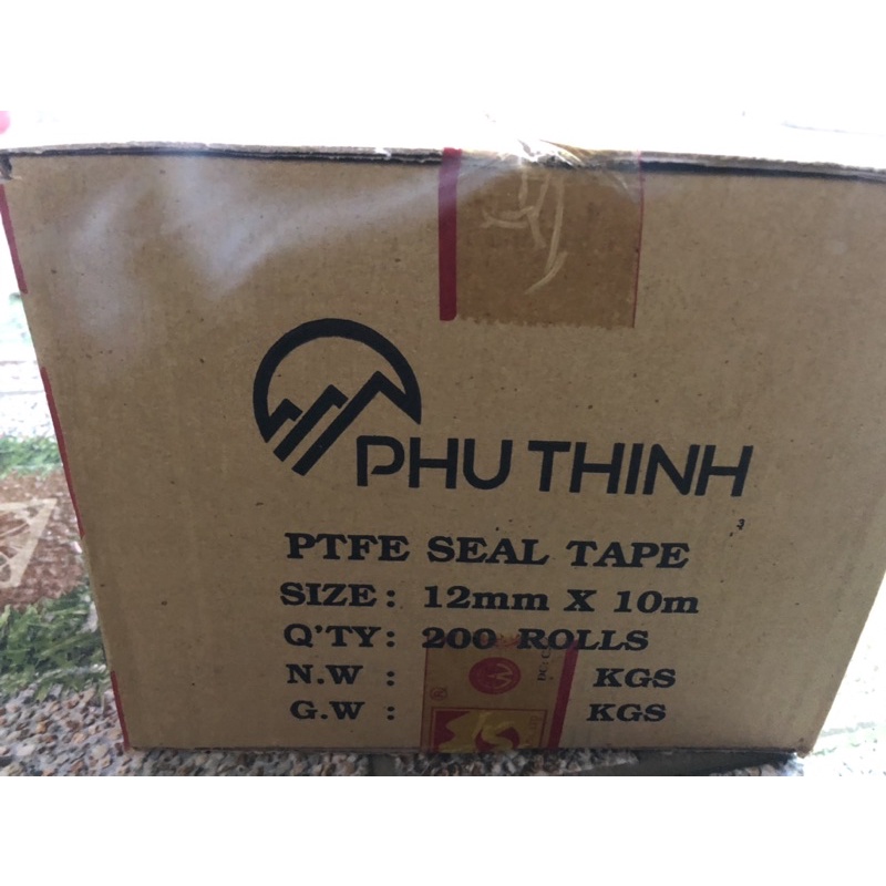 1 thùng 200 cuộn băng tan 10m phú thịnh