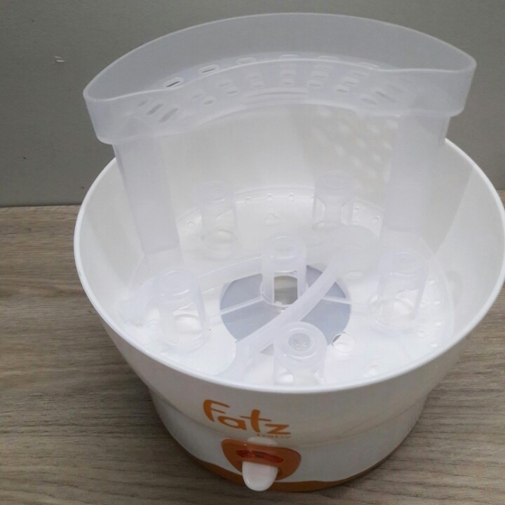 [HCM]Máy tiệt trùng bình sữa siêu tốc 6 bình Fatzbaby FB4019SL