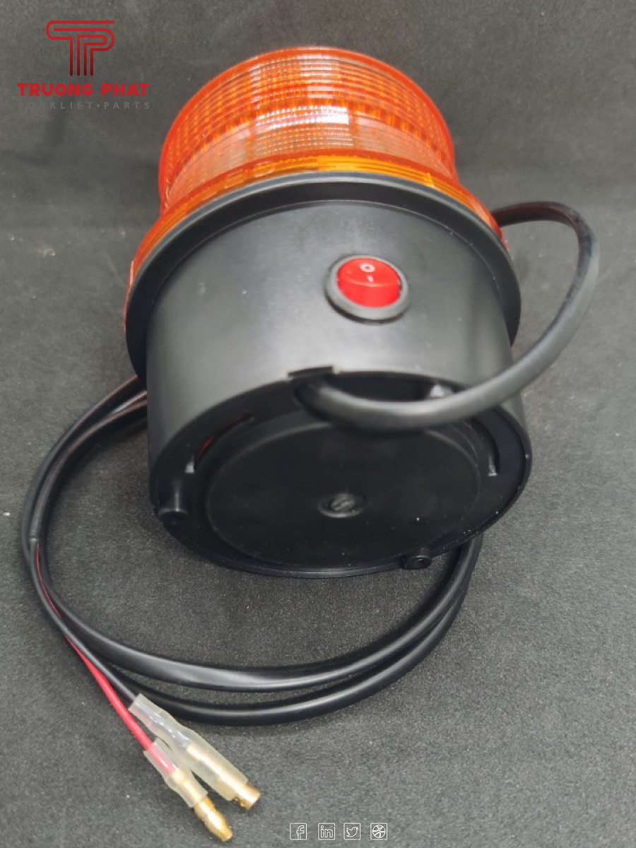 PHỤ TÙNG XE NÂNG - ĐÈN CHỚP CẢNH BÁO XE NÂNG 12V - 80V - STROBE LAMP