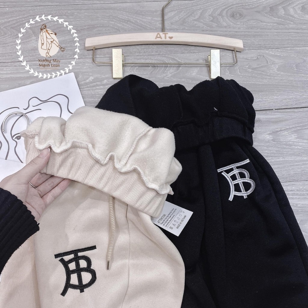Quần Jogger Nỉ Bông Siêu Ấm