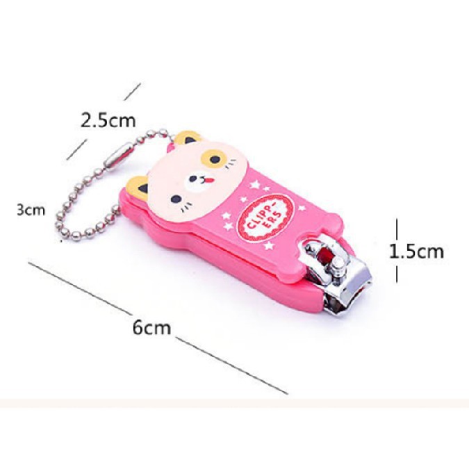 set 2 Bấm móng tay nhỏ có móc treo hình thú