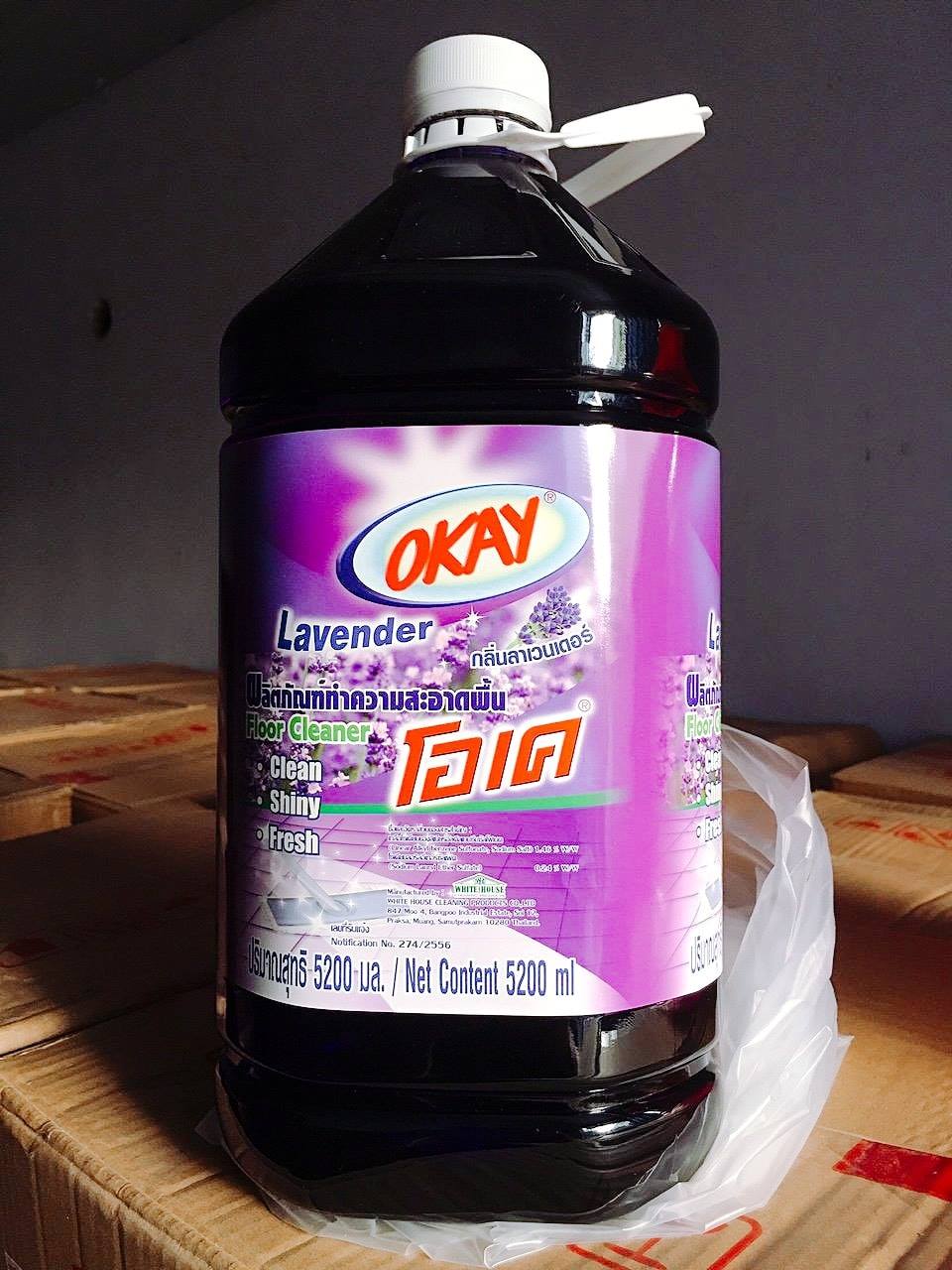 [HCM]NƯỚC LAU SÀN OKAY 5L2