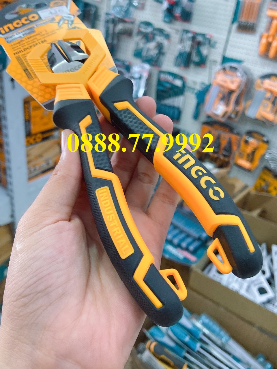 Kềm cắt cao cấp 7"/180mm Ingco HHLDCP28180
