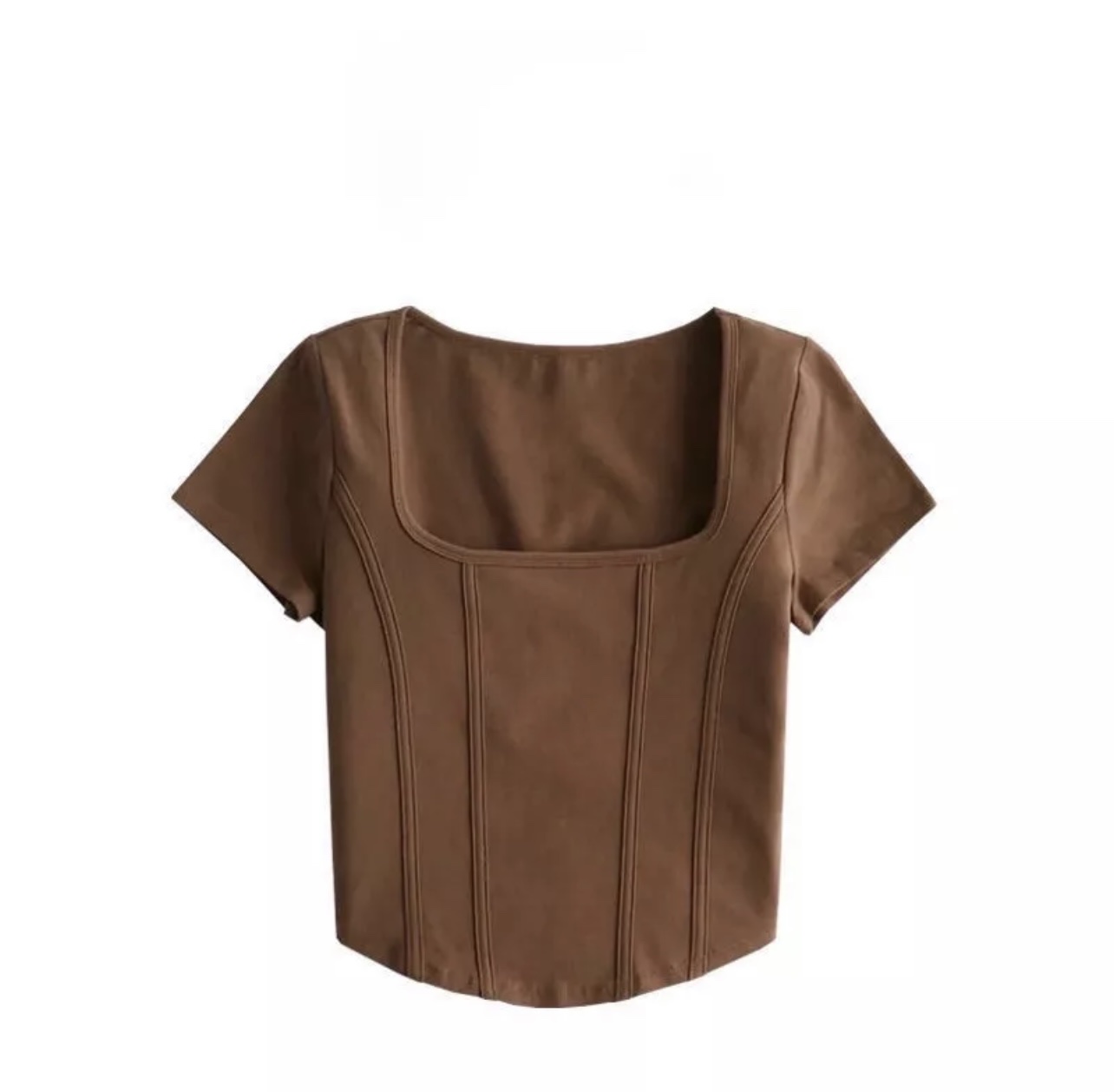 Áo cổ U XƯƠNG CÁ nữ Bigsize