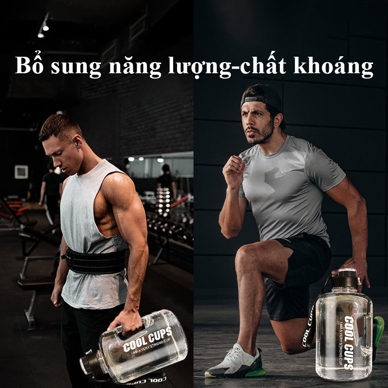 BÌNH ĐỰNG NƯỚC - Bình nước thể thao Shaker, dung tích 1-2,2 lít