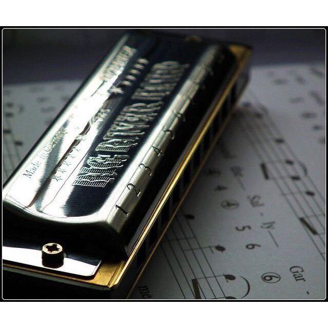 Kèn diatonic harmonica Hohner Big River Harp ( Full Tone, Key A, Bb, C, D ,E, F, G ) Nhập Khẩu Đức - Phân phối Sol.G