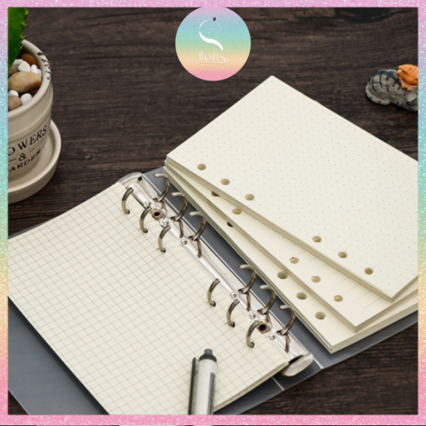 White Binder Bìa còng binder notebook A7/ A6/ A5/ B5/ A4 (Không kèm giấy)