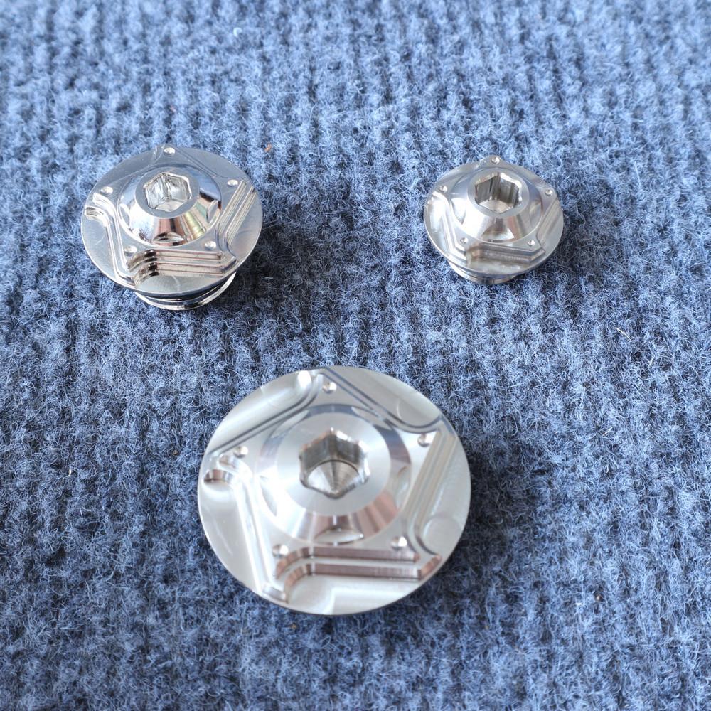 [HCM][HOT] BỘ 3 ỐC MÂM LỬA ỐC MÂM ĐỀ INOX CHO SATRIA FI RAIDER FI
