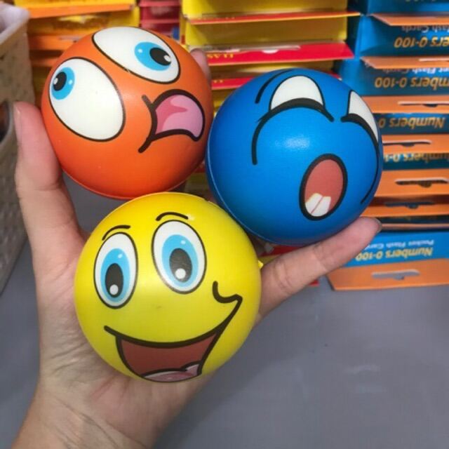 [MUA 2 GIẢM 5%]Banh cao su cảm xúc - Elastic rubber ball