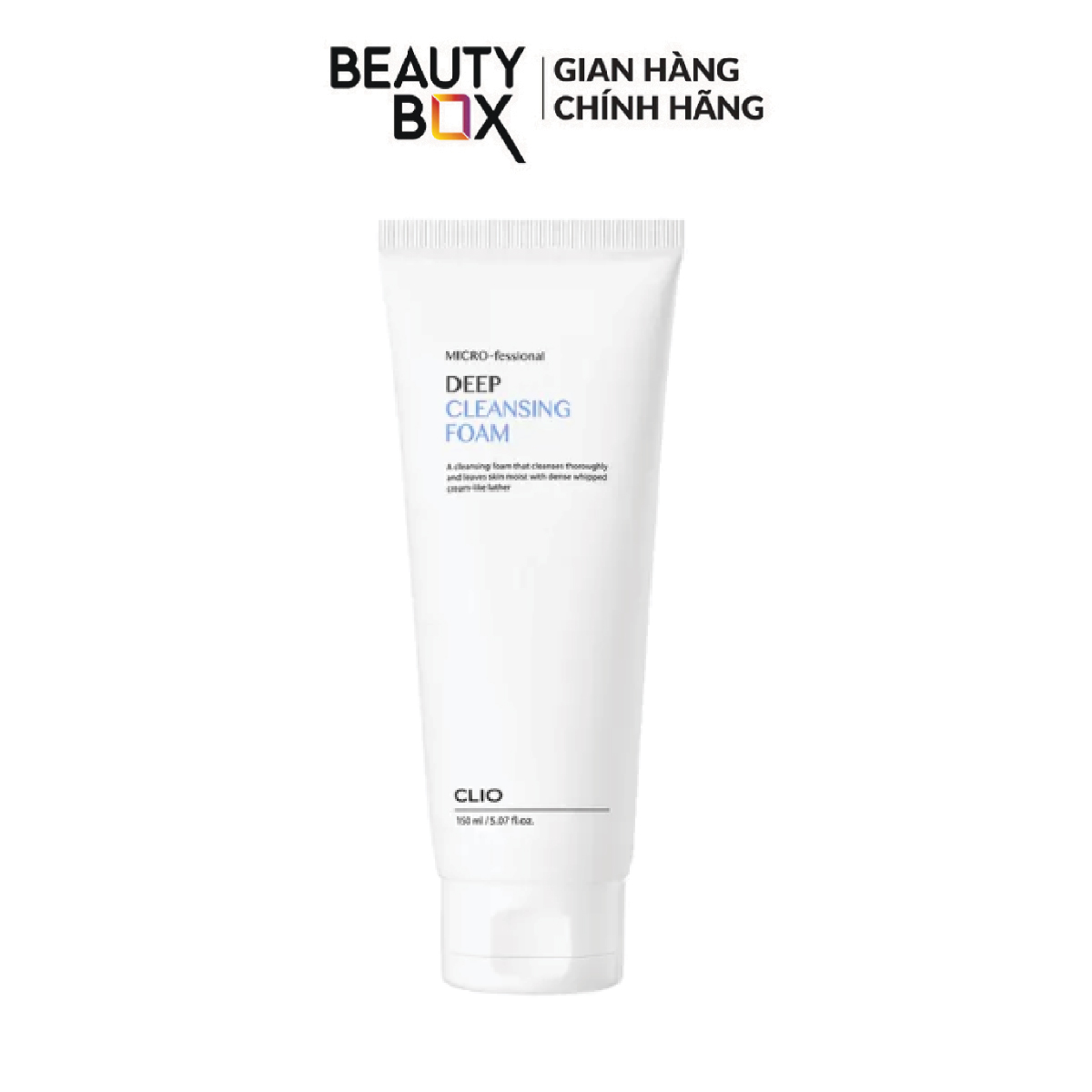 Sữa Rửa Mặt Sạch Sâu Clio Micro-Fessional Deep Cleansing Foam 150ml