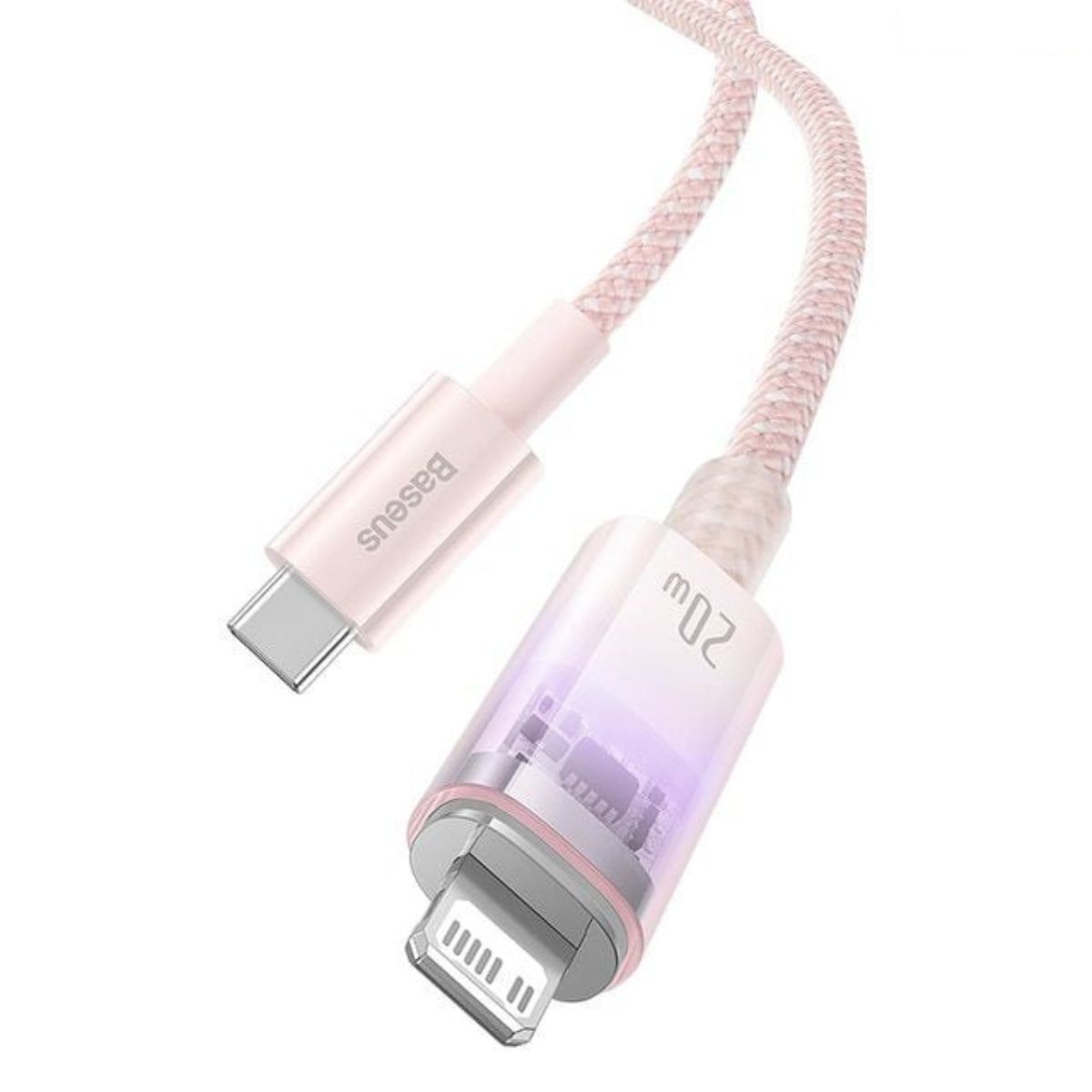 Cáp sạc nhanh tự ngắt type c-ip baseus explorer series 2 pd 20w cats