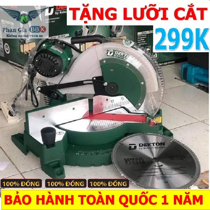 Máy cắt nhôm lõi đồng 1850W - 255mm tặng lưỡi cắt nhôm