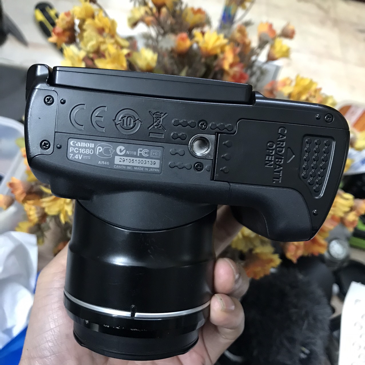 Máy ảnh Canon SX40HS cao cấp compact Canon