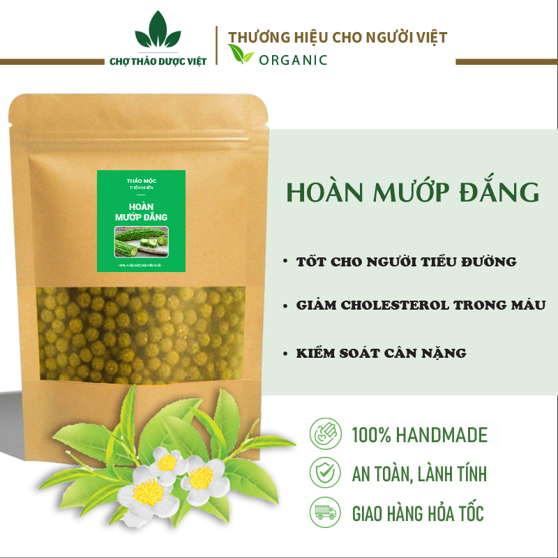 Khổ Qua Hoàn Thô (Mướp Đắng) Nguyên Chất 300g