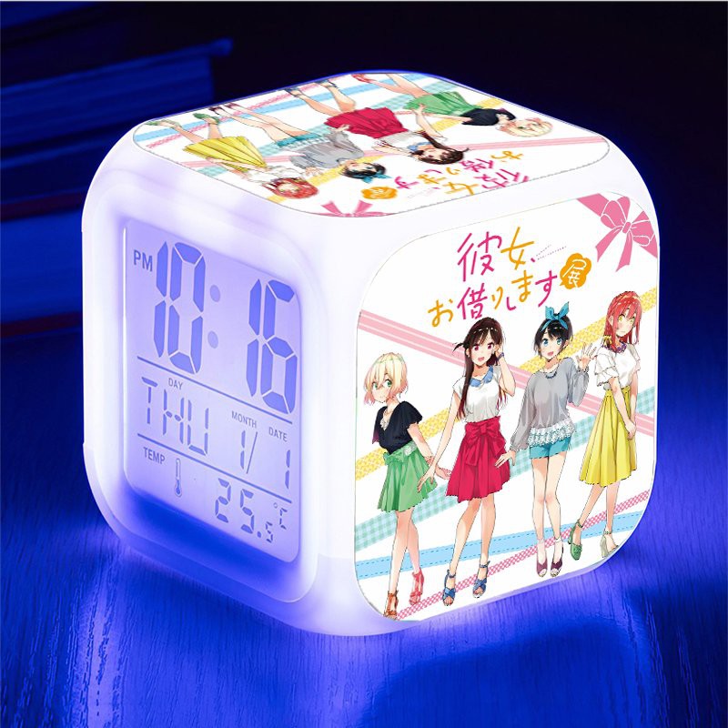 Đồng hồ báo thức để bàn in logo Jack J97