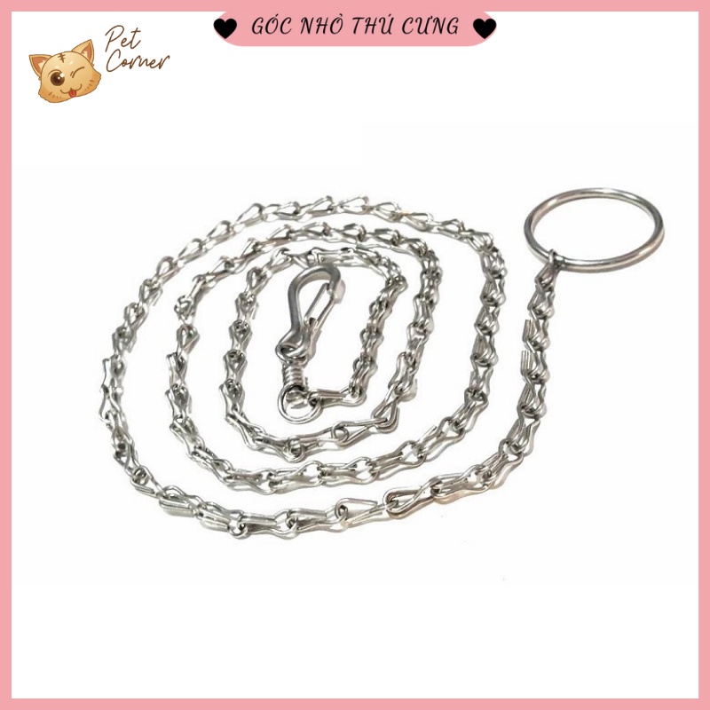 Dây xích Inox cho thú cưng - Dây dắt chó mèo