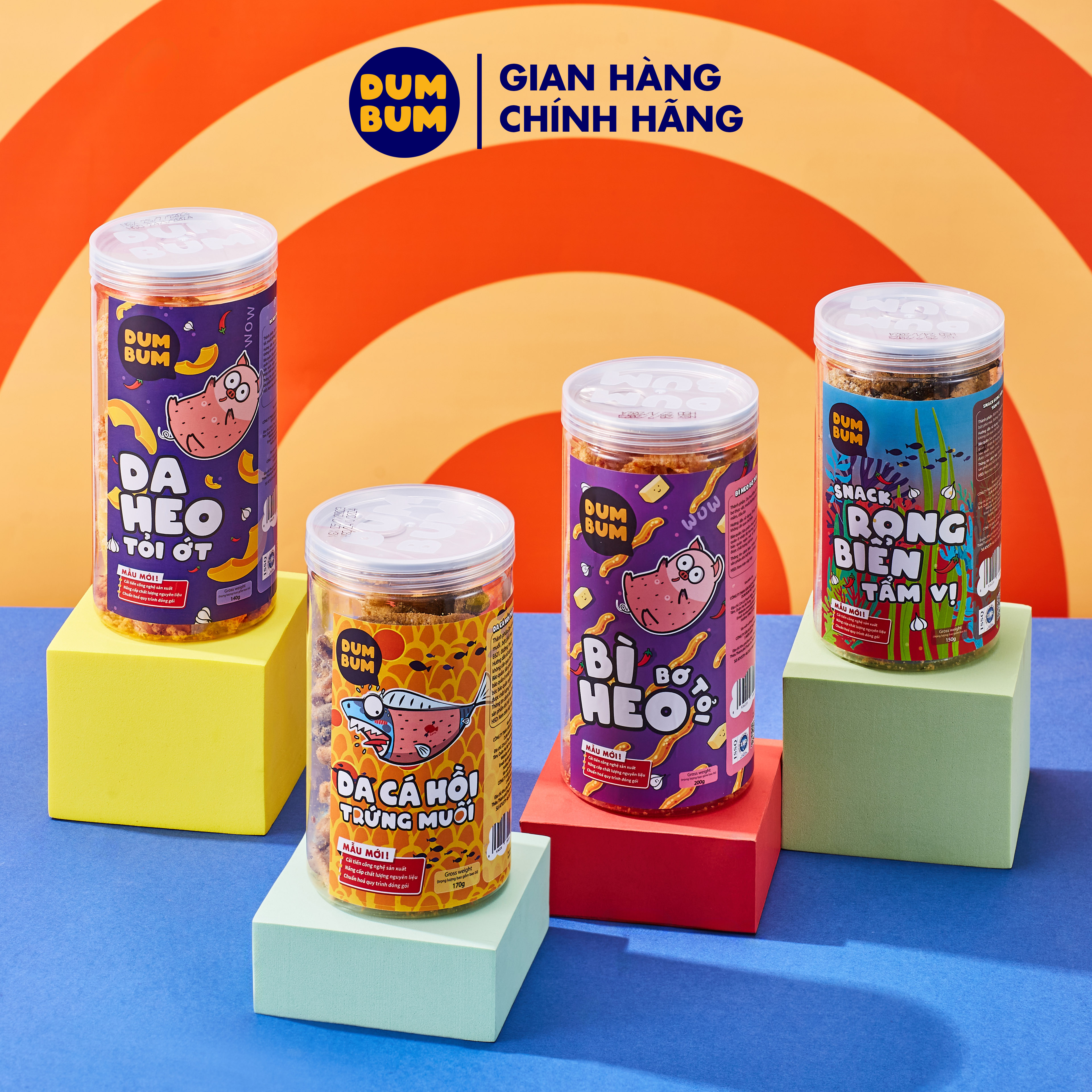 Combo ăn vặt DumBum Chắc Là Không Giòn Đâu