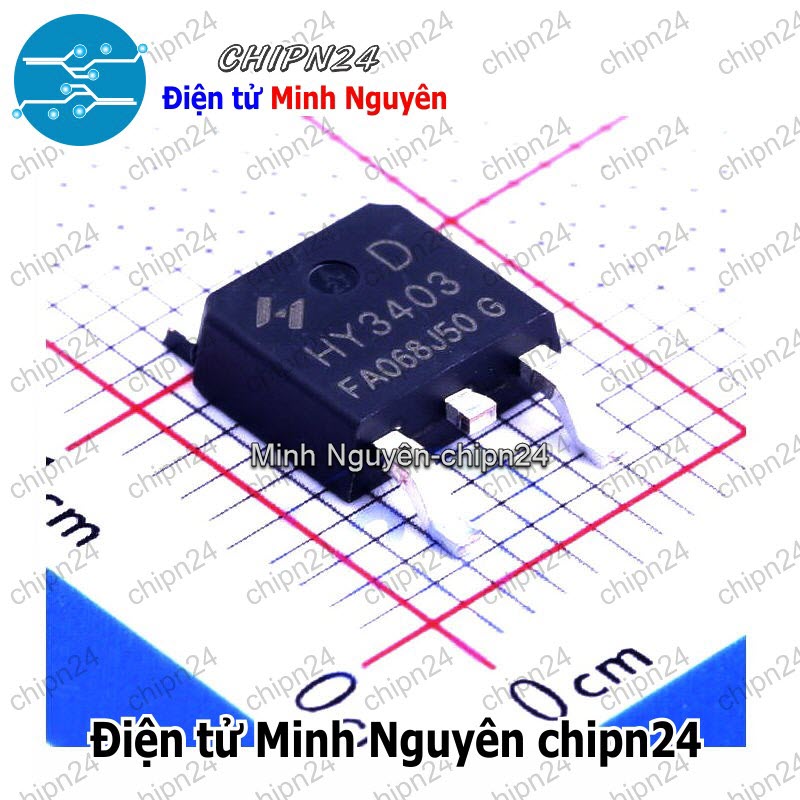 [2 con] (SOP) Mosfet Dán HY3403 TO-252 Hàng Tốt 140A 30V Kênh N (SMD) (HY3403D 3403) - HH005967