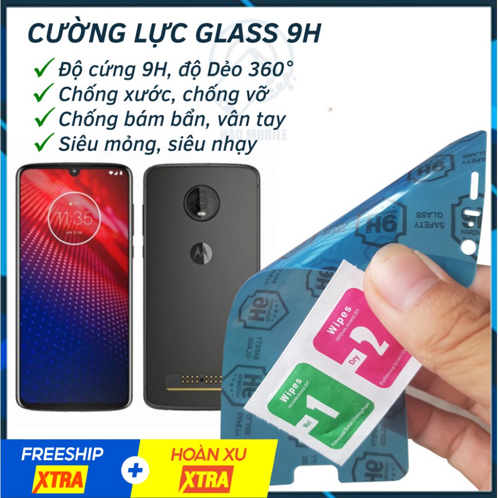 Dán cường lực dẻo nano Motorola Moto Z4
