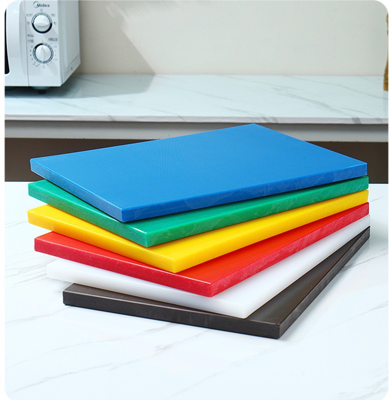 Thớt Nhựa PE Công Nghiệp 5 Màu Lựa Chọn [ KT: 40cm x 60cm x2cm ; 40cm x 60cm x 3cm ]