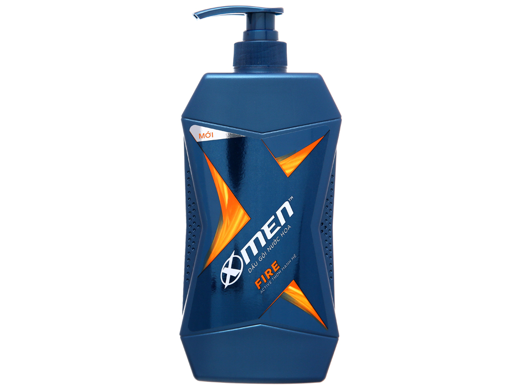 [HCM]Dầu Gội Nước Hoa XMen Fire Active - Thơm Mạnh Mẽ (650g)