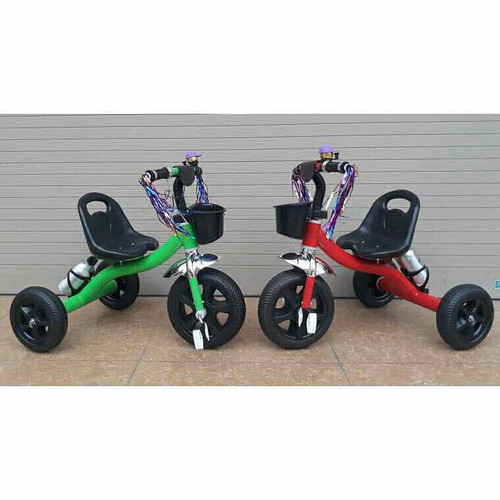 Xe Đạp 3 Bánh Bình Nước -Có Giỏ Đề Đồ - Bình Nước - Gá Bình Nước