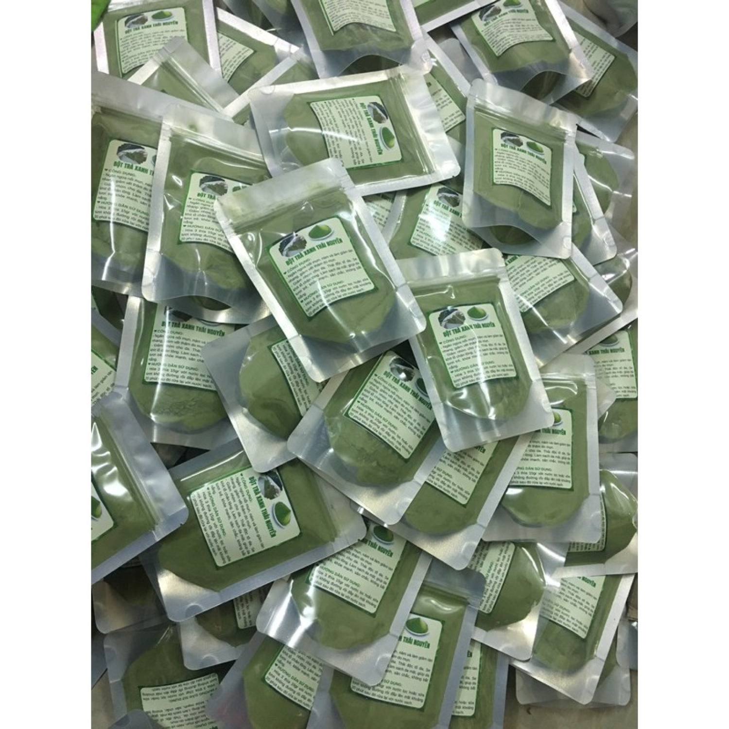 1 Lạng bột trà xanh nguyên chất 100%