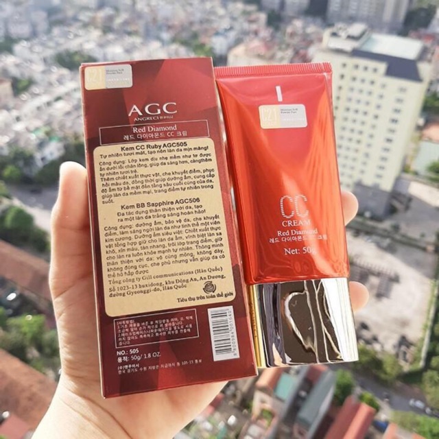 [HCM]Kem nền CC AGC Red Diamond