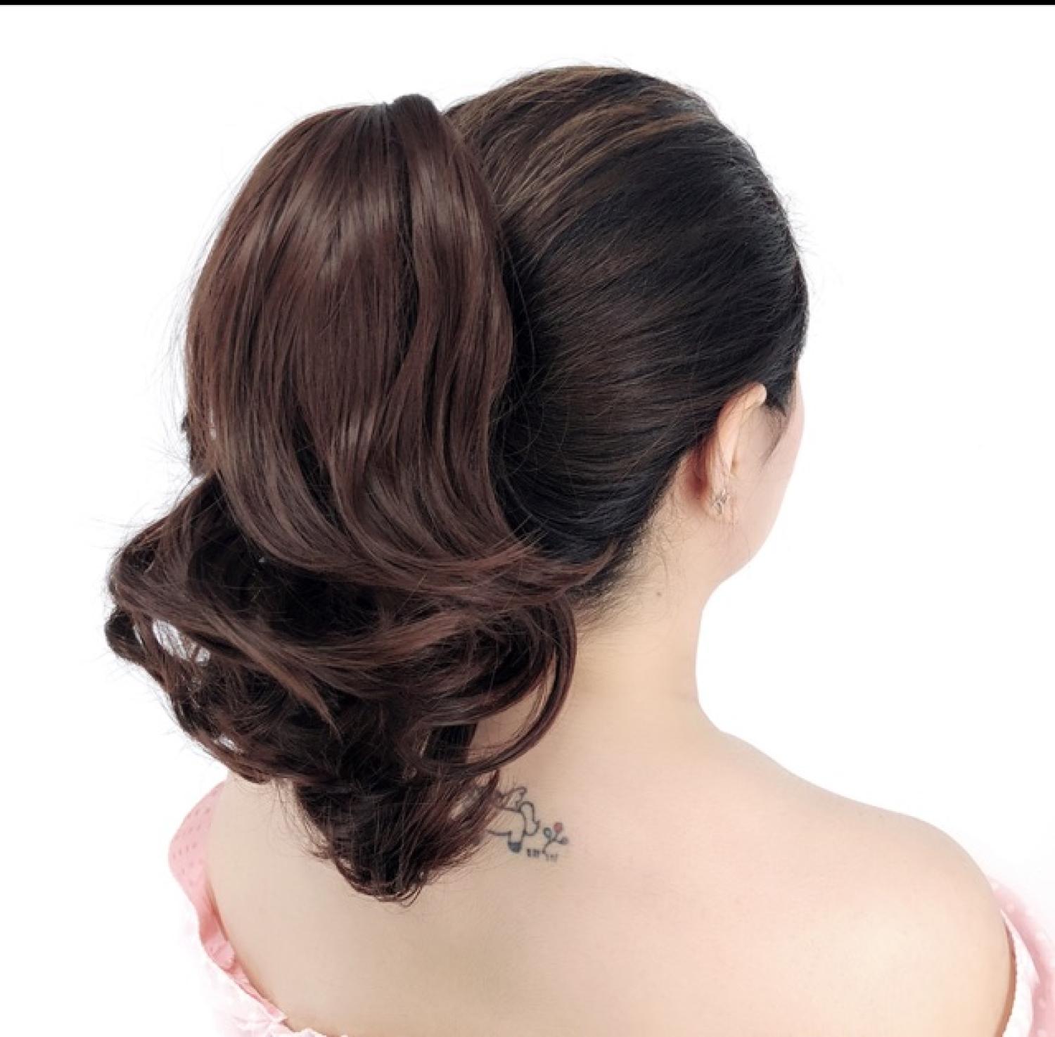 Ngoặm xoăn ngắn 25cm mã m036