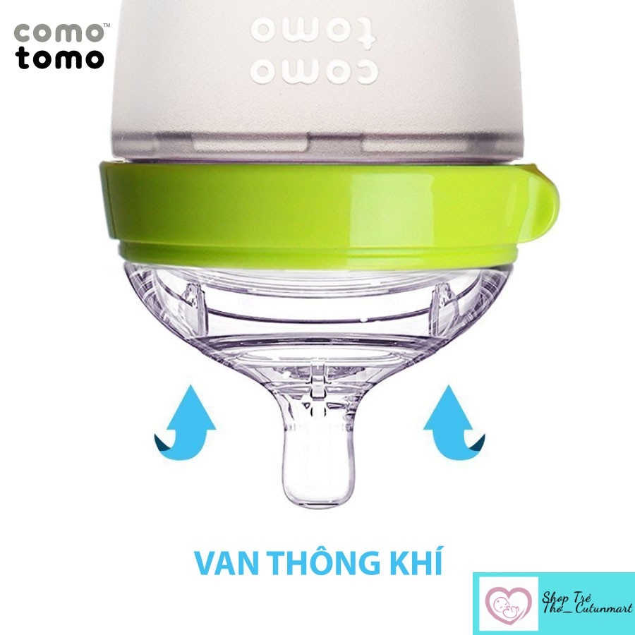 Núm ti Comotomo, Núm ti thay thế bình sữa Comotomo chính hãng đủ size