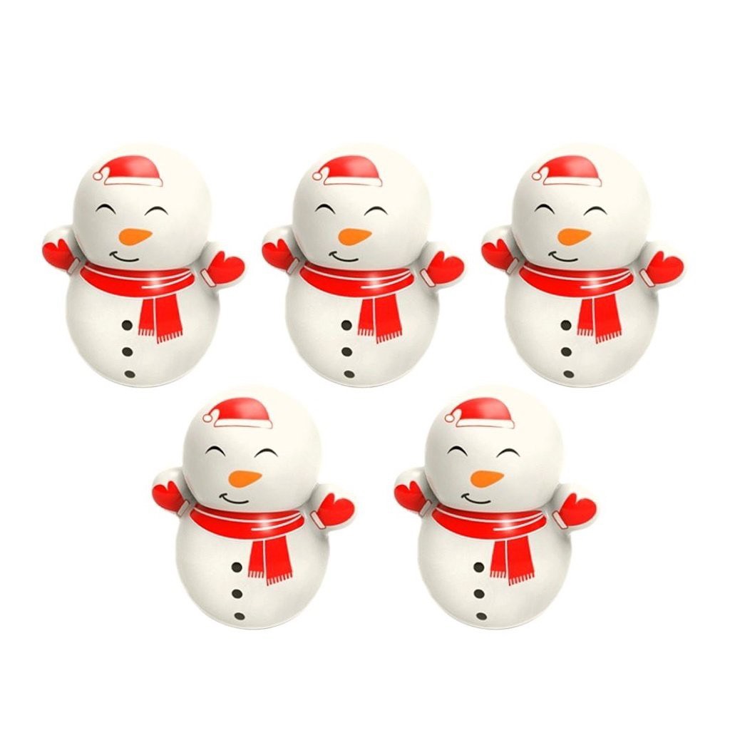 Combo 5 Con Lật Đật Mini, Lật Đật Squid Game, Lật Đật Doraemon Cho Bé Siêu Dễ Thương