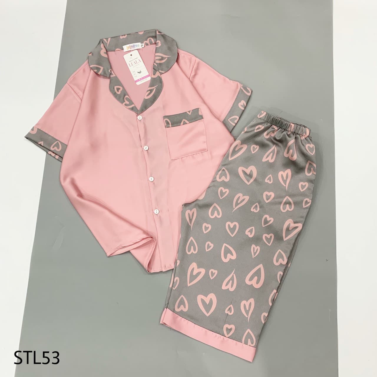 Bộ lụa mango lửng lụa cao cấp có size
