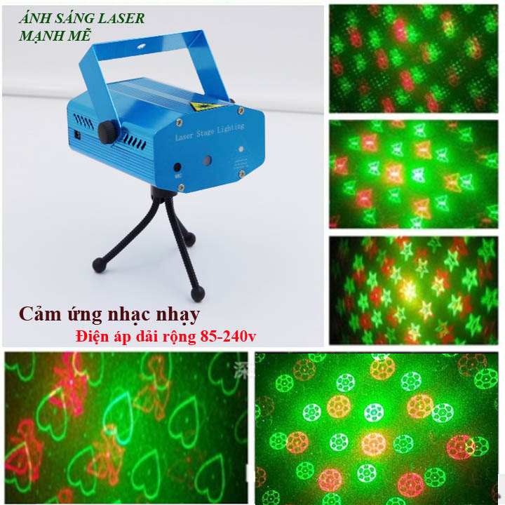Đèn SÂN KHẤU LASER CẢM ỨNG NHẠC