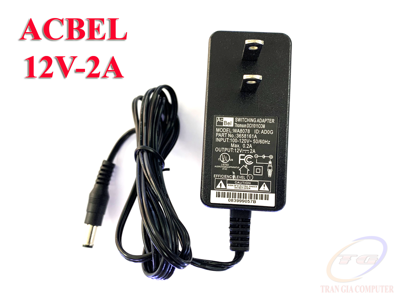 Nguồn 12V 2A AcBel (mới có hộp)