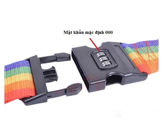 Bộ 2 Đai VALI có khóa số