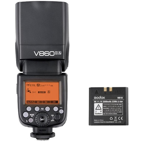 Đèn Flash Godox V860II dùng cho máy ảnh Sony (gồm pin và sạc)