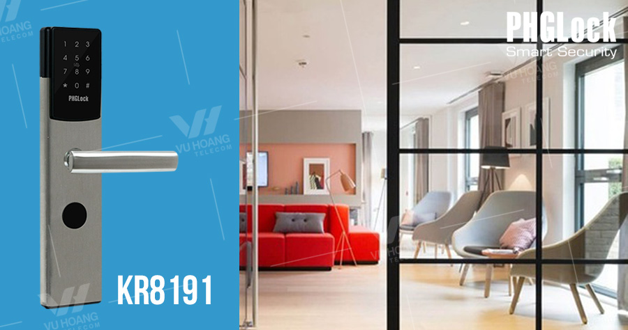 [HCM]KHÓA ĐIỆN TỬ PHGLOCK KR8191 App