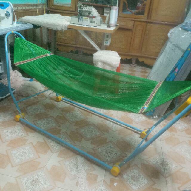Khung và lưới võng trẻ em cao cấp