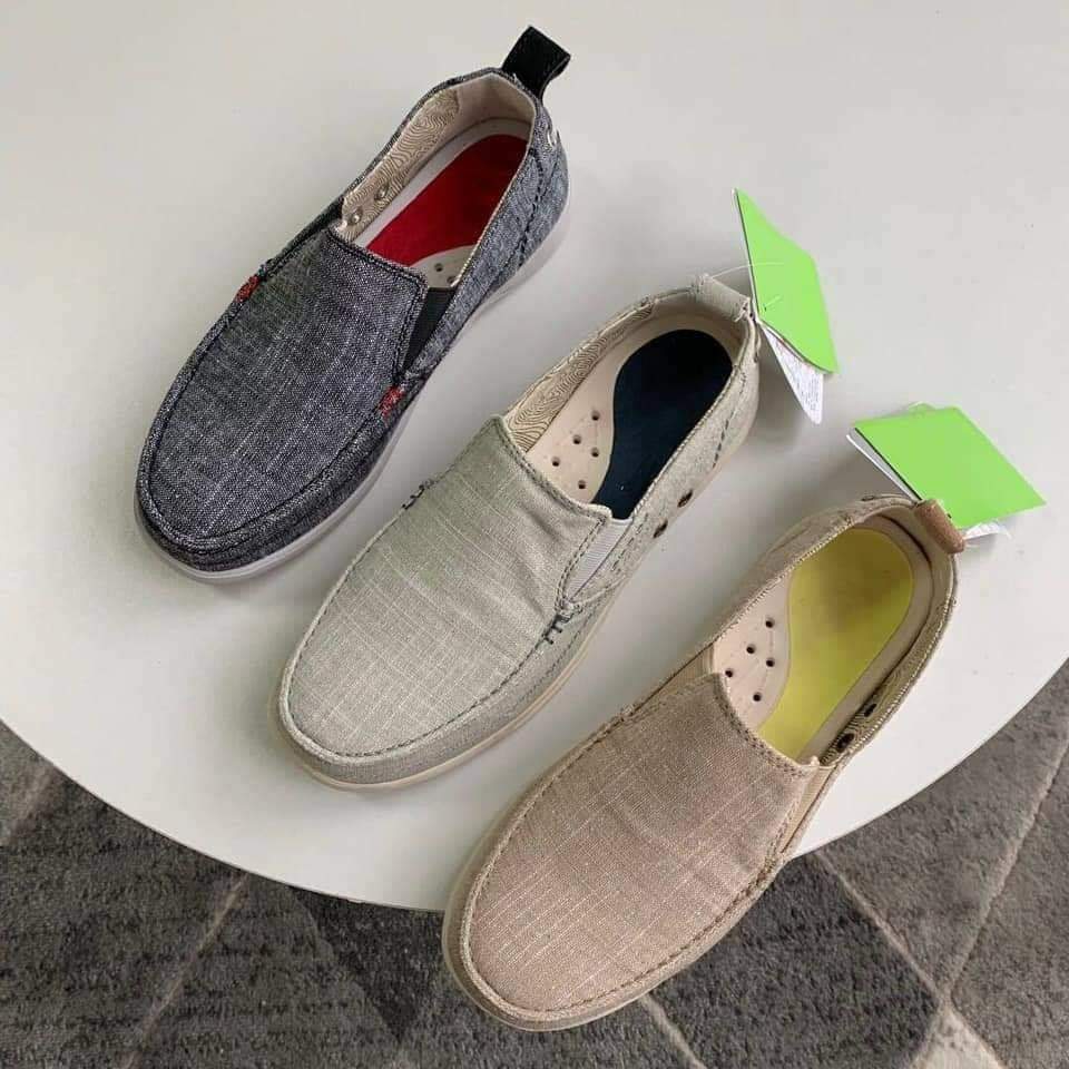 GIÀY CROSS NAM WALU CHAMBRAY MÀU KAKI VÀNG