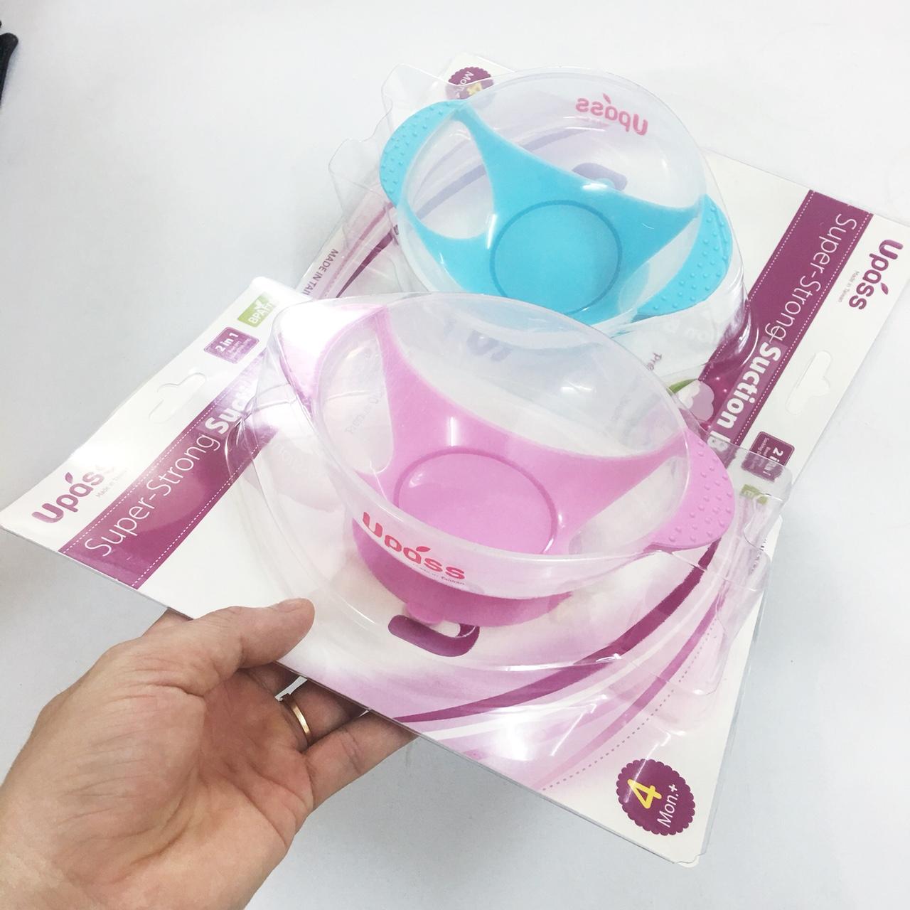 Bát ăn dặm cho Bé đế hút chân không chống đổ Upass không chứa BPA, An toàn tuyệt đối