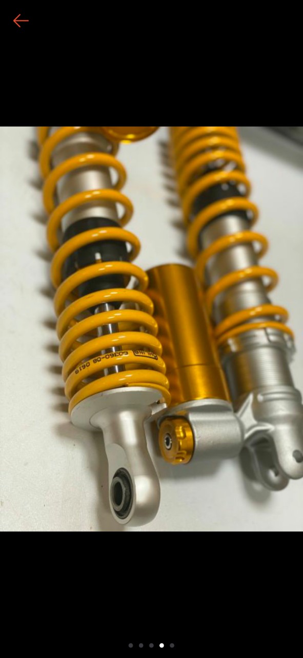 Phuộc nhún sau Ohlins bình dầu dưới cho SH Việt