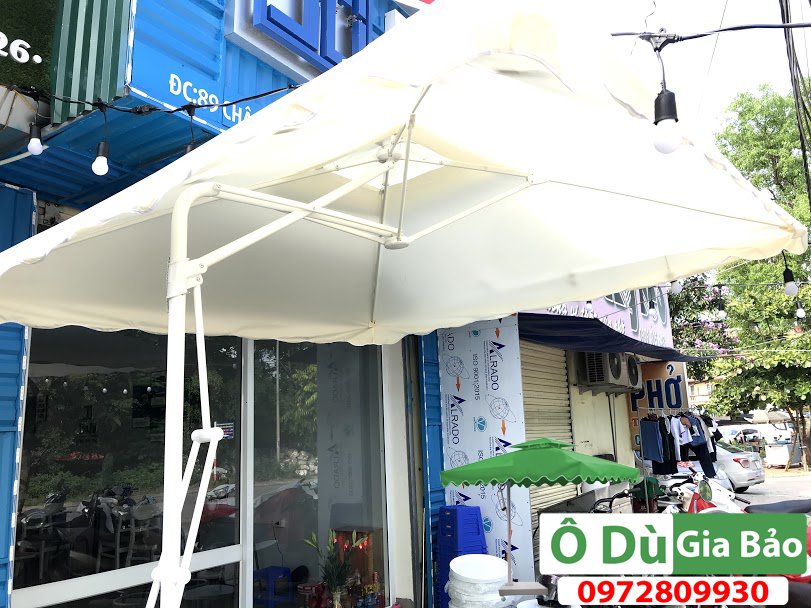 Vải Mái Ô Lệch Tâm Vuông 2.5Mx2.5M ( KHÔNG CÓ KHUNG ĐI KÈM)