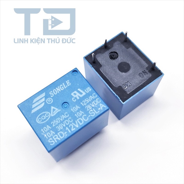 SRD-12VDC-SL-A Relay 12VDC 10A SPDT