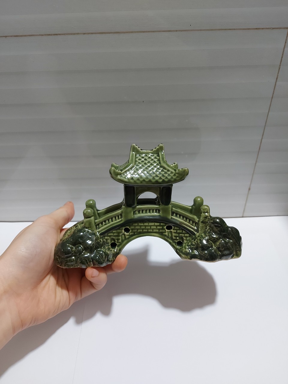 Phụ kiện trang trí bể cá: mẫu Cầu kiều